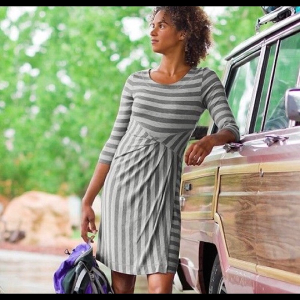 Altheta Striped Lotus Dress Sz XS